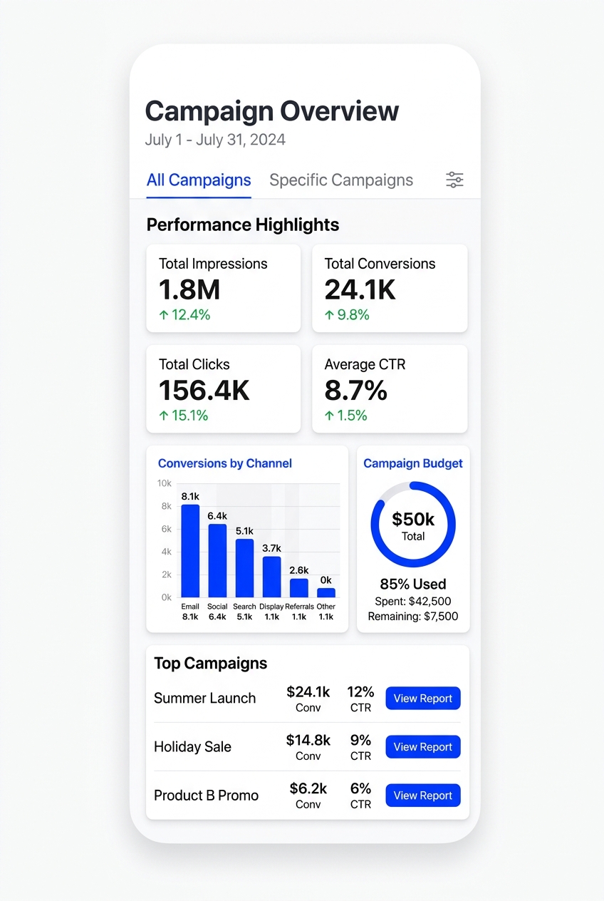 UPPIT campagne-app op mobiel